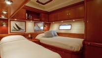 Twin cabin on Sailing Yacht NILAYA